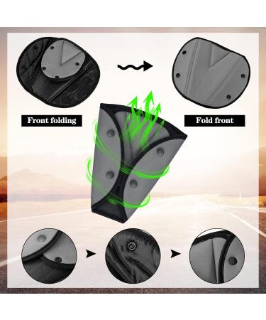 Dacitiery 4-Piece Children's Car Seat Belt Pads - Removable Protective Pillows for Comfort on Trips - Buy Online on GoSupps.com