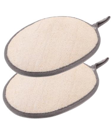 Angoily 2pcs Bathing Loofah Sponge Body Wash Sponge Loofah Body Scrubber Loofah Exfoliating Shower Sponge Shower Loofah Bath Loofah for Shower Body Washing Scrubber