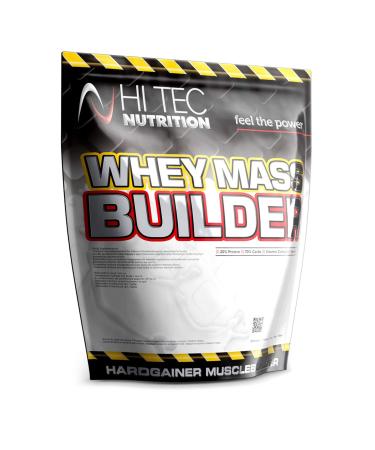 Hi tec nutrition mass gainer protein powder - weight gainer protein powder whey gainer - mass protein mass gainer - whey protein powder 1500g 30 portions taste strawberry