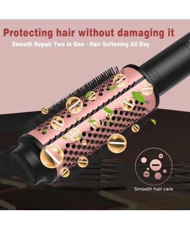 3 in 1 Thermal Curling Iron Brush Set - Instant Heat Interchangeable Ceramic Wands Digital Display for Perfect Curls - Buy Online on GoSupps.com