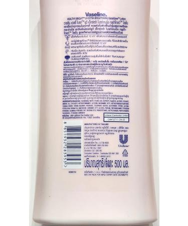 Vaseline Healthy Bright UV Extra Brightening Gluta Glow Body Lotion 500ml - Buy Online on GoSupps.com