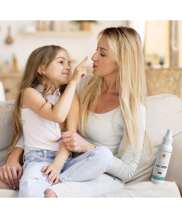 Orange Cross Lice Prevention Mint Spray | Natural Ingredients | Made in USA | No Parabens or Sulfates | 8oz | The Lice Experts - Buy Online on GoSupps.com