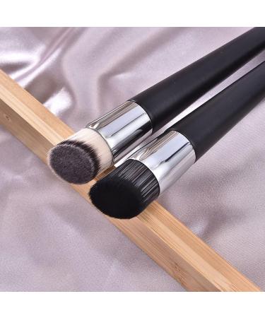 1 Pcs Professional Oblique Head Foundation Brush Powder Concealer Liquid Foundation Face Makeup Brushes Tools Beauty Cosmetics - Buy Online on GoSupps.com