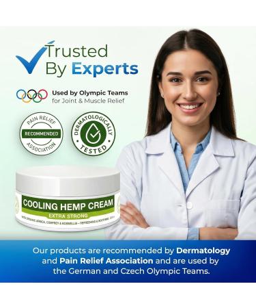 H4H Cr me rapide hautement dos e au chanvre et l'arnica 100 ml pour les articulations et les muscles | Soin avec menthol et extraits naturels pour le dos les genoux le cou et les paules - Buy Online on GoSupps.com