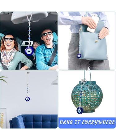 Evil Eye Car Hanging Ornament - Blue Charm for Rear View Mirror | Classic Style Evil Eye Accessories for Car and Home - Buy Online on GoSupps.com