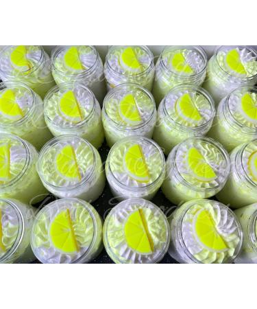 Whipped Soap | Luxurious Kaolin Clay Body Wash | Shower Fluff | Shaving Foam | Shower Cream | Bubble Bath | Handmade Soap | Shower Whip | Seasonal Gifts | Stocking Fillers (LEMON) - Buy Online on GoSupps.com