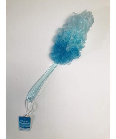 April Bath & Shower Brush with Handle Nylon Mesh Sponge - 18