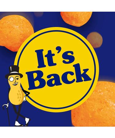Planters Original Cheez Balls Cheese Flavored Snacks - 6 Pack, 2.75 oz Canisters - Buy Online on GoSupps.com