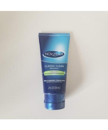 NOXZEMA NOXZEMA Classic Clean Original Deep Cleansing Cream made with real eucalyptus extracts for soft smooth skin. Dermatologically tested. 60ml.
