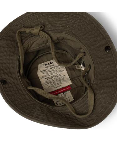 Tilley Men's Hat 63 - Olive Green | Premium Quality Outdoor Headwear for All Adventures - Buy Online on GoSupps.com