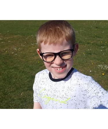 Ultra Blue Light Blocking Glasses for Kids | Anti-Blue Light Gaming and Screen Protection | Ages 3-8 | UV Protection | Classic Black - Buy Online on GoSupps.com