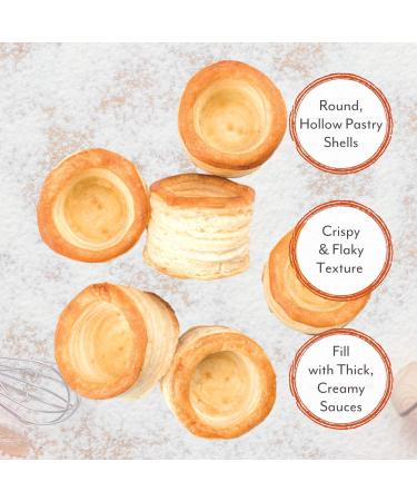 Roland Foods Bouchees Pastry Shells - Specialty Imported Food - 60-Count Box - Buy Online on GoSupps.com