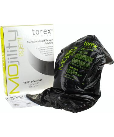 Torex TXFA12 Professional Oversized Cold Therapy Flat Pack - 12.5 x 18.5 (2 Pack) - Black - Buy Online on GoSupps.com