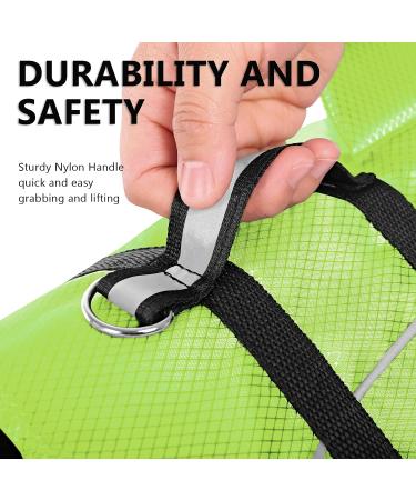 Queenmore Dogs Wowers RipStop Dog Lifeguard Vest - Perfect for Kayak Swimming - Medium Small Large - Knuffelwuff Wallpasters - Green - Buy Online on GoSupps.com