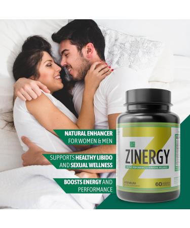 Dr. Zisman ZINERGY - All-Natural Energy & Performance Booster for Men & Women | Premium 60 Capsules - Buy Online on GoSupps.com