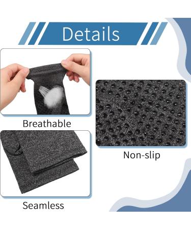 loraleo 2 Pairs Arthritis Compression Gloves Half Finger Gloves Joint Pressure Gloves Arthritis Symptoms Carpal Tunnel RSI Tendonitis Pain Relief Wrist Support Brace Gloves(L) - Buy Online on GoSupps.com