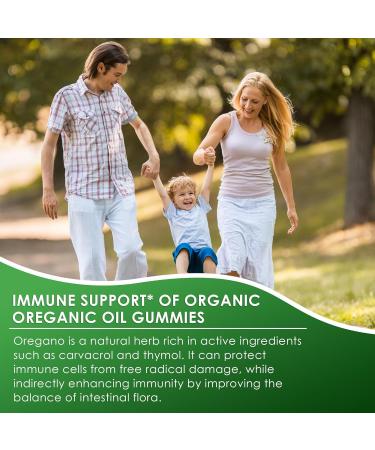 Oregano Oil with Black Seed Oil Organic Gummies for Kids and Adults | 6-in-1 Oregano Oil Supplement | Carvacrol + Thymoquinone | Immune Support with Garlic Elderberry | Sugar-Free 90 Chewable - Buy Online on GoSupps.com