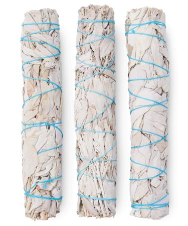 9-Inch White Sage Smudge Sticks  Sustainably Harvested  for Smudging & Cleansing  Instructions Included (3 Pack) - Buy Online on GoSupps.com