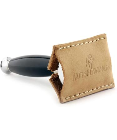 Jag Shaving Men's Double Edge Safety Razor | Perfect Beard & Mustache Grooming | Includes Leather Case - International Shipping Available - Buy Online on GoSupps.com