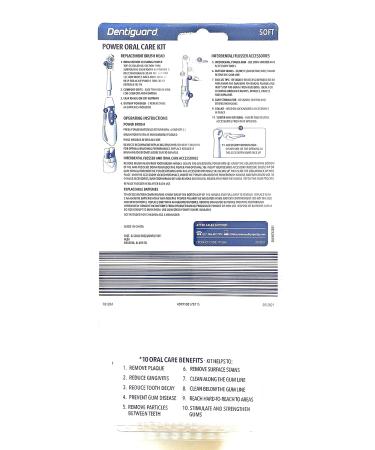 Dentiguard Power Oral Care Kit: Rotating Power Toothbrush - Buy Online on GoSupps.com