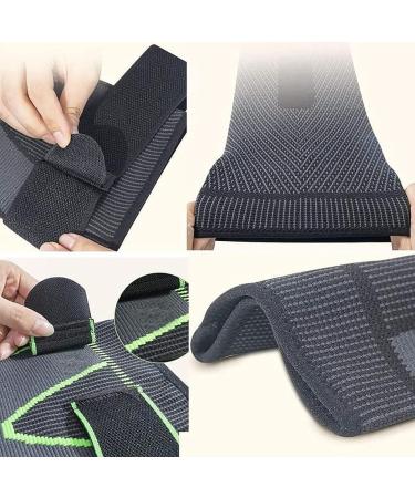 XL Black CROOT Tourmaline Acupressure Self-Heating Knee Sleeve with Mugwort Wormwood - Knee Pads for Acupressure Shaping - Benefits of Self-Heating Technology - Buy Online on GoSupps.com