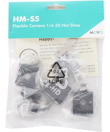 Movo (5 Pack) Cold Shoe Mount Adapter Bracket Hot Shoe with 1/4" Thread to Mount Microphones  Lights and More on to Cameras  DSLR Rigs  Cages and More - Buy Online on GoSupps.com