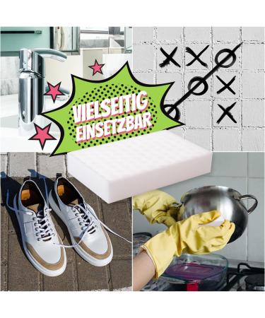 Innosol Premium Dirt Eraser Set | 10-Piece Magic Eraser for a Spotless Home | Versatile Sponges for Dirt & Stain Removal - Buy Online on GoSupps.com