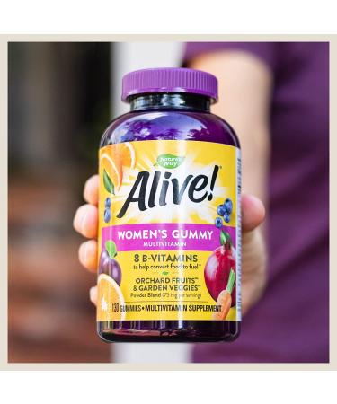 Nature's Way Alive! Women's Gummy Vitamins - 130 Great Fruit Flavored Gummies - Buy Online on GoSupps.com