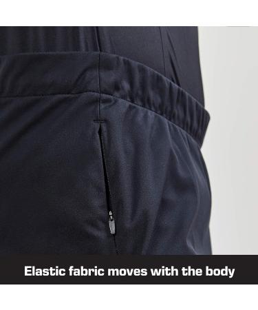 Craft Sportswear Men's Glide FZ Pants - Waterproof Softshell for Fall & Winter Training | X-Large Black - Buy Online on GoSupps.com