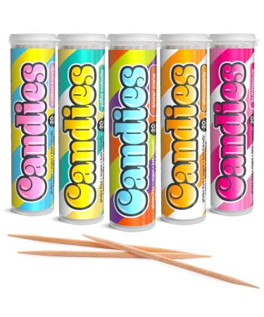 Xero picks - toothpick with flavored taste for long -lasting fresh breath - different packs (sweets 5 pieces) - Buy Online on GoSupps.com