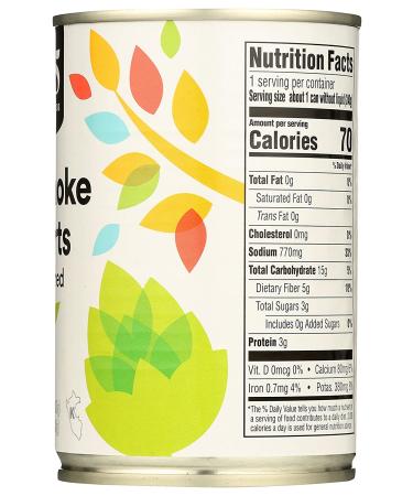 365 by Whole Foods Market  Artichoke Quarters In Water  14.1 Ounce - Buy Online on GoSupps.com