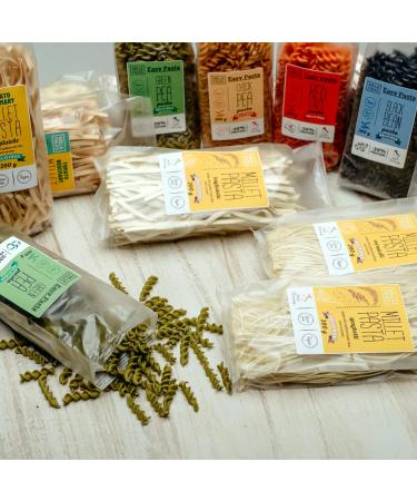 Mill & Folks Quinoa Pasta Tagliatelle 4x200g | Vegan & Gluten-free - Buy Online on GoSupps.com