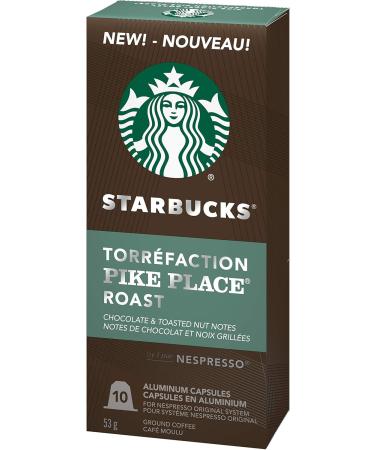 Starbucks By Nespresso Pike Place 5 X 10 Nespresso Coffee Pods 50 Count & By Nespresso Single Origin Columbia Nespresso Ground Coffee capsules Original Line Compatible 10 Nespresso Coffee Pods Pike Place + Colombia 10 Count (Pack of 5) - Buy Online on GoSupps.com