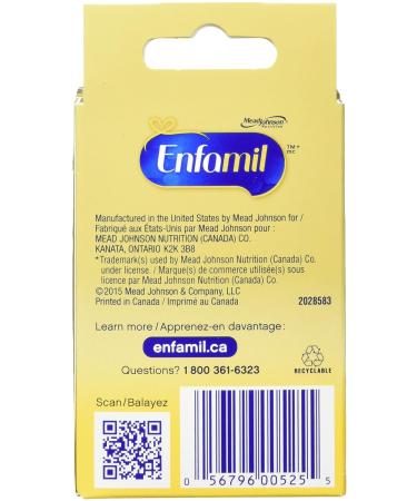 Enfamil A+ Standard-Flow Soft Nipples 3 Count - Yellow, Includes 3 Nipples and 3 Rings - Buy Online on GoSupps.com