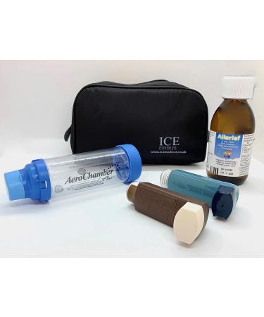 ICE Medical Inhaler Bag - Medium (Black)