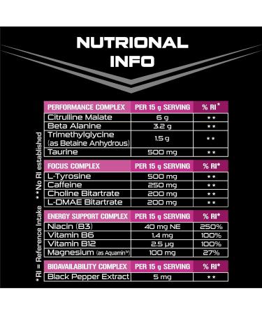 SCI-MX - X-PLODE Pre-Workout - 300g - Tropical Flavour - 250mg Caffeine 6g Citrulline Malate 3.2g Beta Alanine / serving - Suitable for Vegetarians + Vegans - Buy Online on GoSupps.com