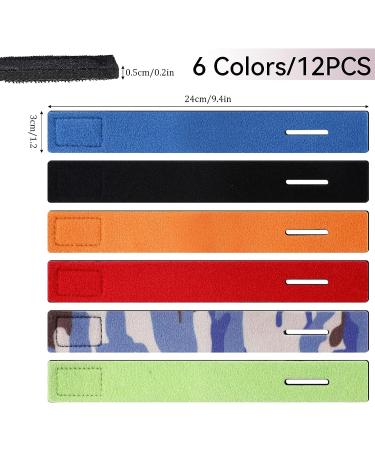 Fishing Rod Ties 12 PCS Fishing Pole Straps Fishing Rod Straps Holder Fishing Pole Holder Belt Elastic Fishing Rod Holder Strap - Buy Online on GoSupps.com