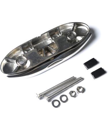 MX Boat Folding Cleats 4-1/2 inch Stainless Steel Pair - Marine Dock Cleats with Installation Accessories - Buy Online on GoSupps.com