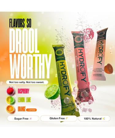 Hydrofy Hydrogen Water + Electrolytes Bundle | Raspberry 25ct & Variety Pack 12ct | H2 Hydration Packets with Molecular Hydrogen Sodium Potassium Magnesium Calcium | 37 Servings | No Sugar - Buy Online on GoSupps.com
