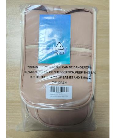 Brown Large Travel Hanging Toiletry Bag - Women's Cosmetic Organizer - Buy Online on GoSupps.com