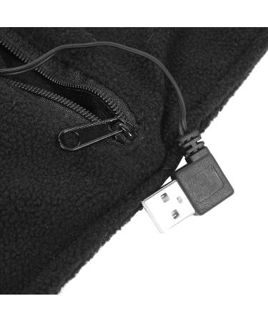 Flexman Heated Scarf - USB Fleece Neck Warmer (47.2x5.9 in) with 3 Temperature Settings for Outdoor Winter Activities - Buy Online on GoSupps.com