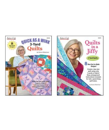 Fabric Cafe 3 Yard Quilts Pattern Book Bundle New 2021
