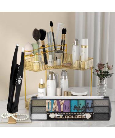 Day To Night 12 Color Eyeshadow Palette - Intense Pigmentation Blendable Shades & Dual-Sided Applicator | Bundle with Eyebrow Tweezers | Pack of 2 - Buy Online on GoSupps.com