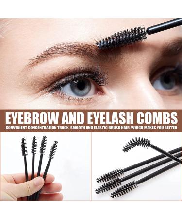 Eyebrow Stamp Stencil Kit - Brow Charm Trio Kit with 10 Reusable Stencils & 2 Brushes (Brunette) - Buy Online on GoSupps.com