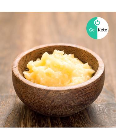 Go-Keto Bio Ghee 1250g - Organic Clarified Butter for Keto Baking & Roasting | Lactose-Free Gluten-Free Non-GMO - Buy Online on GoSupps.com