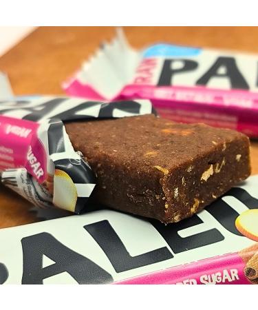 Maxsport Nutrition Apple Cinnamon Rawkost Riegel - 20 Vegan Gluten-Free Superfood Bars | Plant Protein Chia Seeds & Coconut Oil - Healthy Raw Snack - Buy Online on GoSupps.com