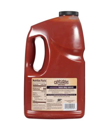 Cattlemen's Original Base BBQ Sauce 1 Gal - Customizable Barbecue Sauce for Chefs | Ideal for Ribs, Briskets, Seafood & More - 128 Fl Oz - Buy Online on GoSupps.com