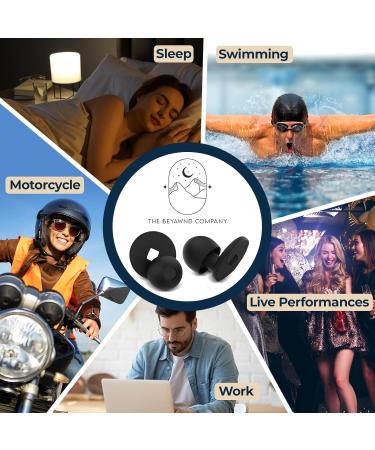 Sleep Ear Plugs | Noise Reduction 33dB | Comfortable Silicone Design for Restful Nights - Buy Online on GoSupps.com