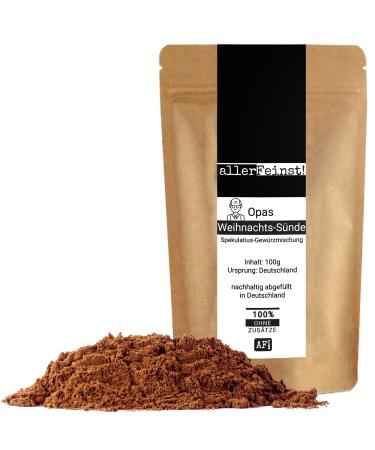 Absolutely superb! veryFeinst Grandpa Christmas Sin Speculatius spice mix for speculatius cookies waffles biscuits sauces 1 package 1 x 100 g