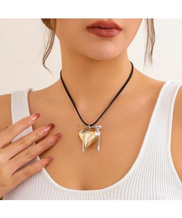 Oralgo Stylish Cardiac Grinding Earrings & Necklace - Allergy-Free Elegant Silver Accessories for Women - Buy Online on GoSupps.com